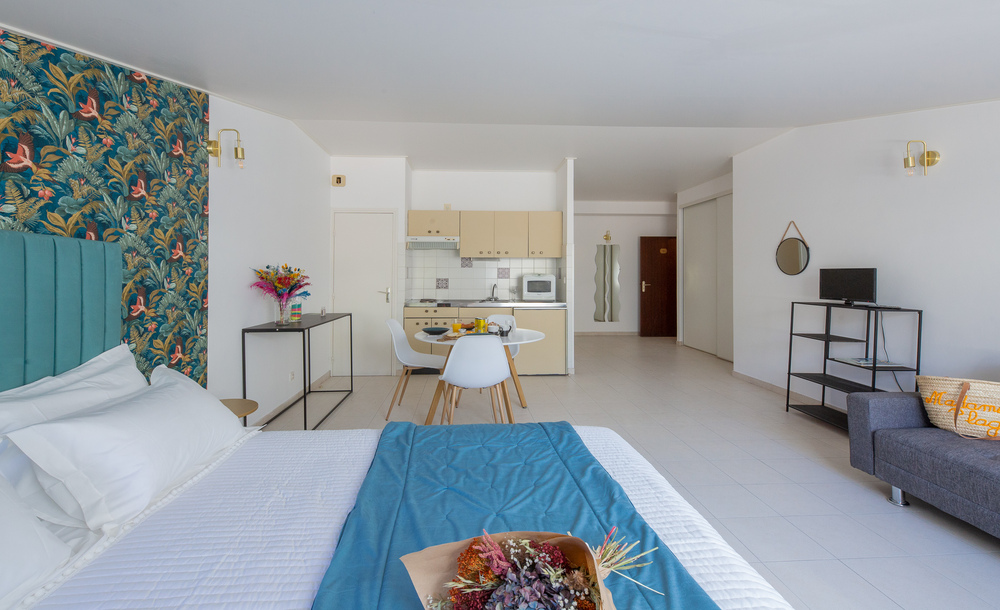 Location appartement de vacances mansardé à Saint-Florent en Haute-Corse