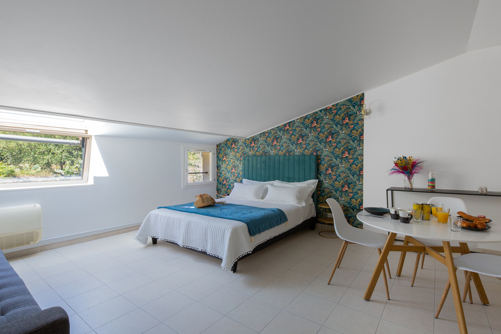 Location de vacances en Haute-Corse avec un appartement mansardé